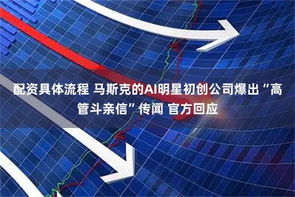 配资具体流程 马斯克的AI明星初创公司爆出“高管斗亲信”传闻 官方回应